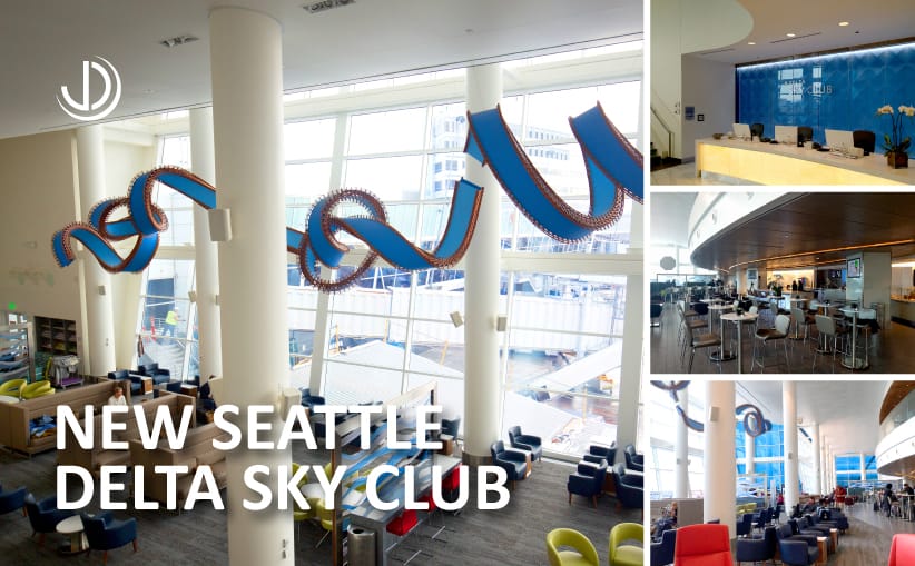 New Seattle Delta Sky Club Continues to Raise Bar on Service, Amenities