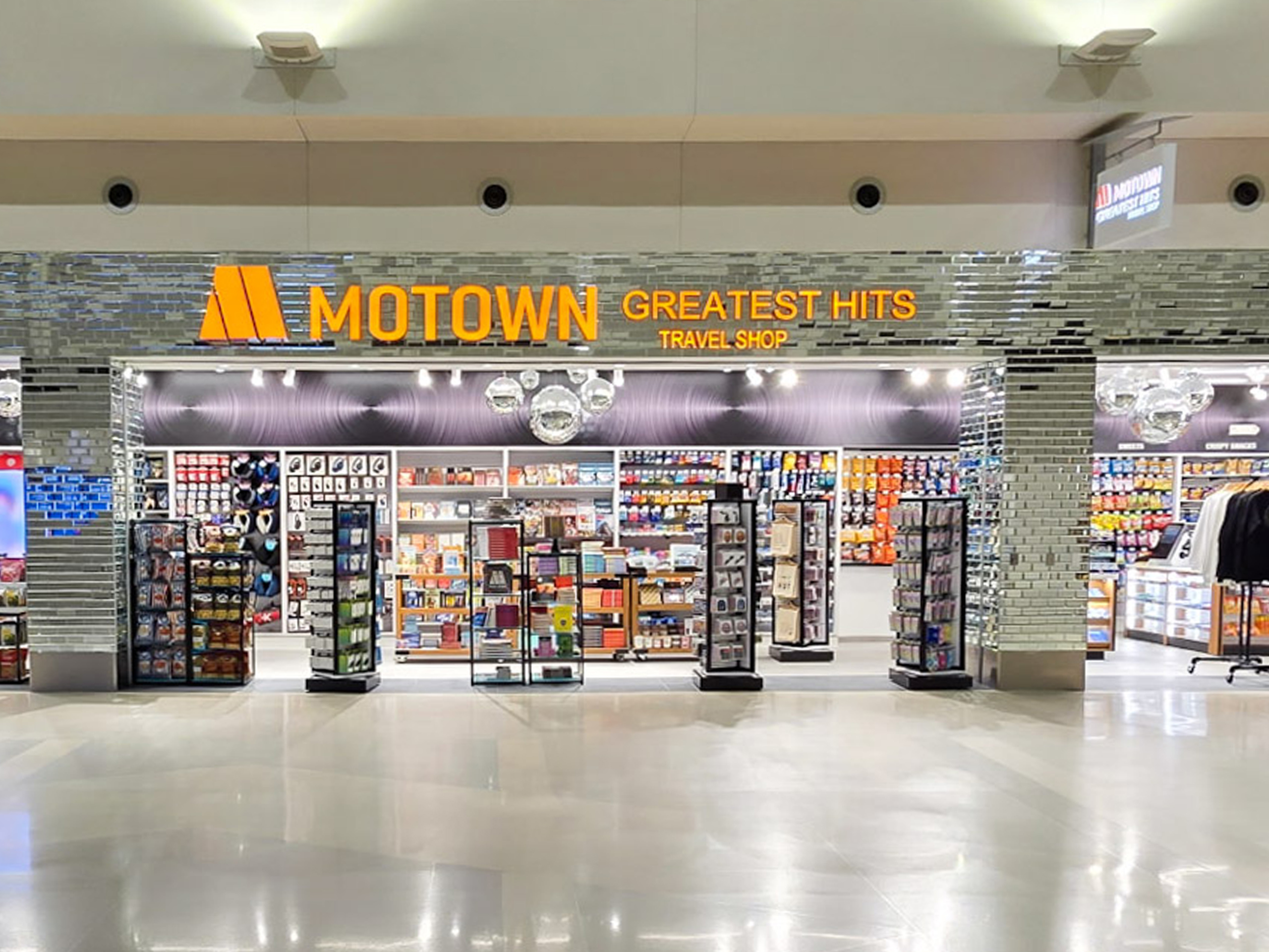 01_Motown Greatest Hits Detroit Metropolitan Wayne County Airport Shopping, Imagine Michigan