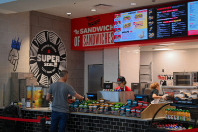 Jimmy John's Counter at CVG, concessions